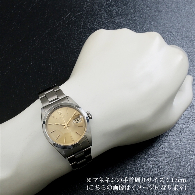 オイスターパーペチュアル デイト Cal.1570 1500 サブ画像３