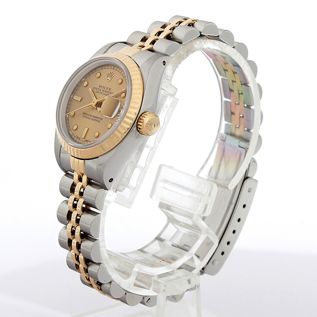 ROLEX ロレックス デイトジャスト　ギャランティー　69173 69173 ロレックス(ROLEX) デイトジャスト シャンパン/ドット