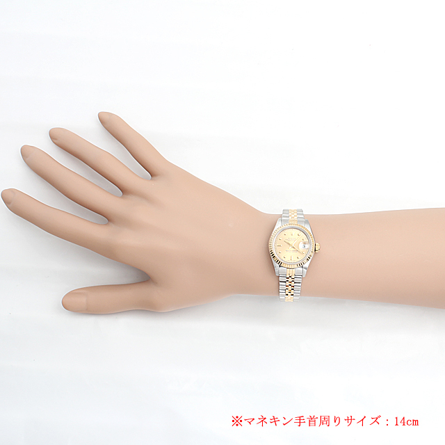 69173 ロレックス(ROLEX) デイトジャスト シャンパン/ドット