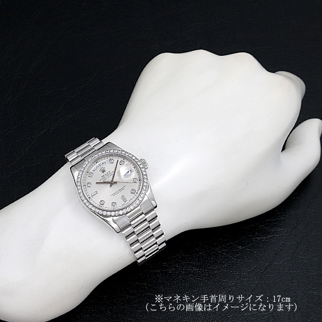 デイデイト ベゼルダイヤ 118346A サブ画像３