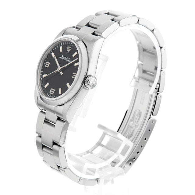 ロレックス オイスター パーペチュアル 67480 ブラック W番(1997年製造  