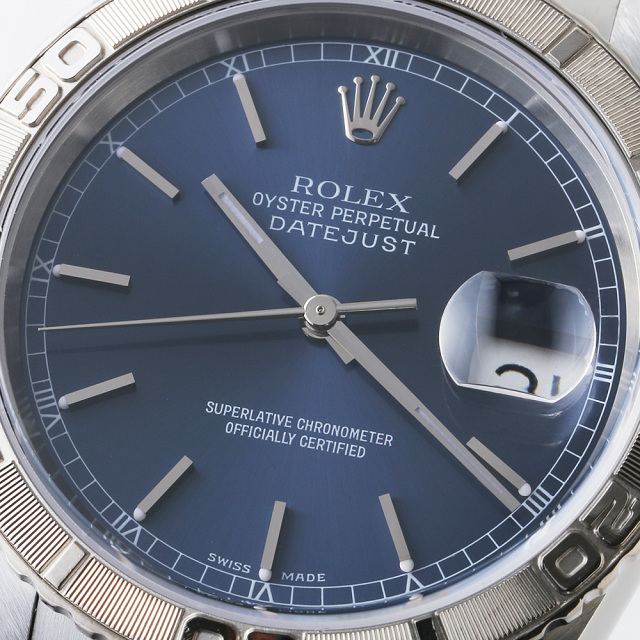 16264 ブルー ROLEX（ロレックス）デイトジャスト サンダーバード 中古  