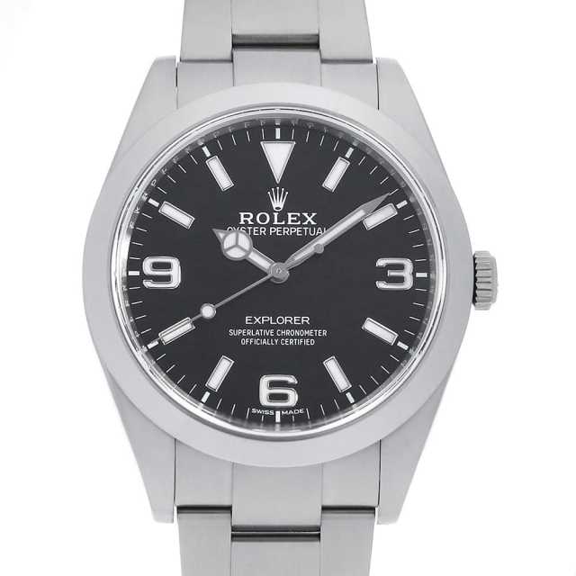 214270 ブラック ROLEX（ロレックス）エクスプローラーI 後期型 