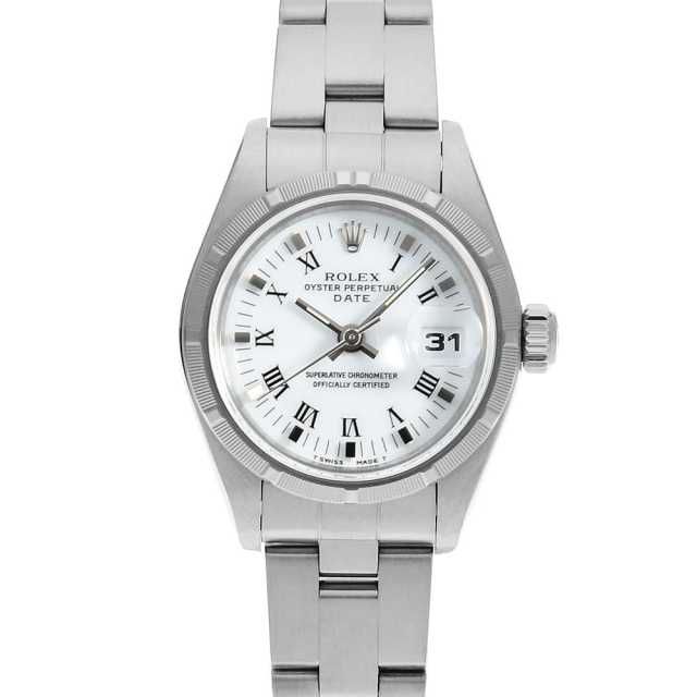 69190 ホワイト ROLEX（ロレックス）オイスターパーペチュアルデイト
