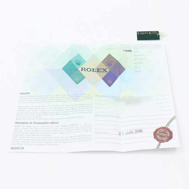 ロレックス デイトジャスト 116200 メンズ 中古