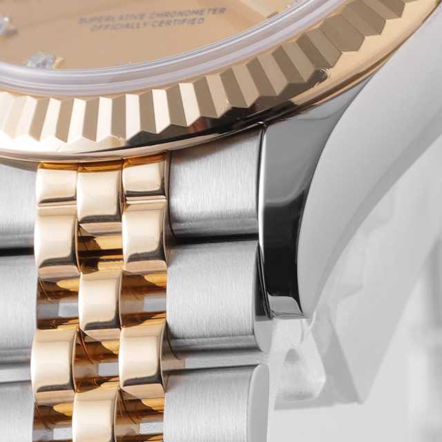 279173G シャンパン ROLEX（ロレックス）デイトジャスト 9Pスター