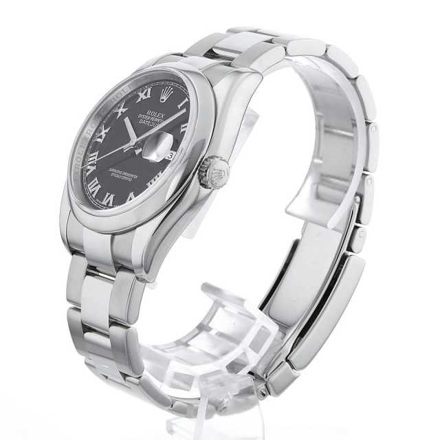 b*n様 スミスキー 中古 116200 ブラック ROLEX（ロレックス）デイトジャスト 中古