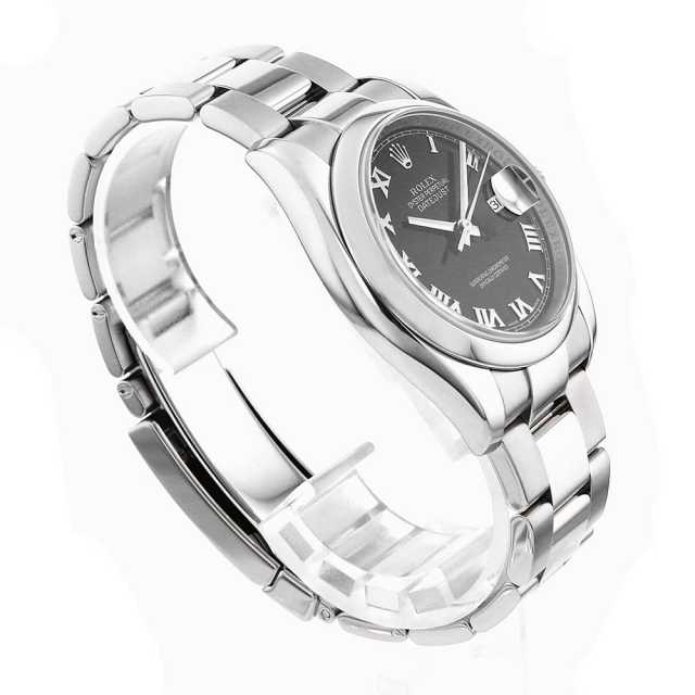 要楽奈 116200 ブラック ROLEX（ロレックス）デイトジャスト 中古