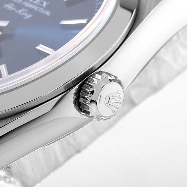 ROLEX エアキング14000M Y番 ノンポリッシュ 極美品 14000M ブルー ROLEX（ロレックス）エアキング 中古 | 東京