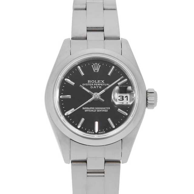 79160 ブラック ROLEX（ロレックス）オイスターパーペチュアル デイト  