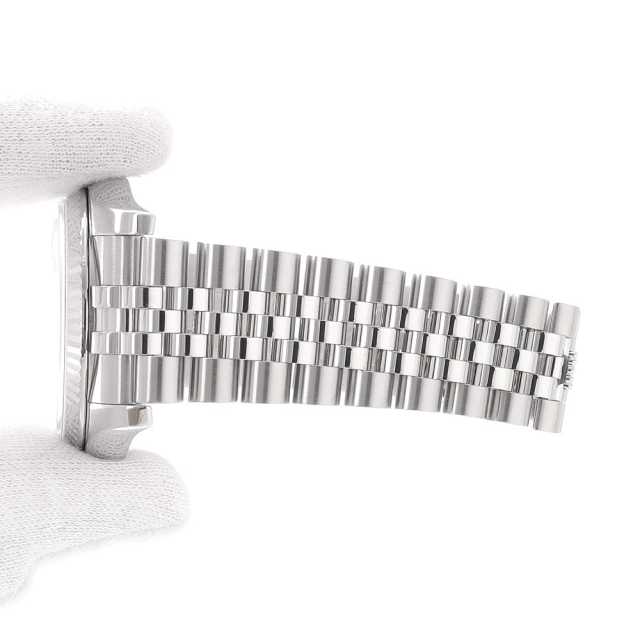 ひより 116234G シルバー ROLEX（ロレックス）デイトジャスト 10Pダイヤ