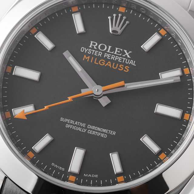 ロレックス ミルガウス 116400 メンズ 中古