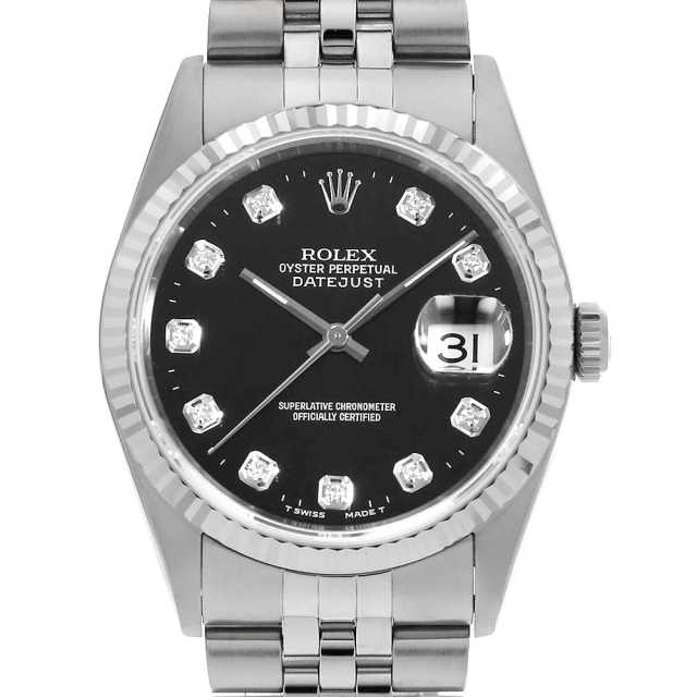 ロレックス　デイトジャスト　10Pダイヤ　16234G レンタル商品【16234G】ROLEX デイトジャスト 10Pダイヤ｜カリトケ