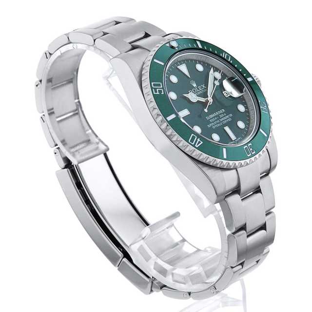 ROLEXロレックスサブマリーナ　グリーン ROLEX】【ライムベゼル】【フラット4】【OH済】ロレックス