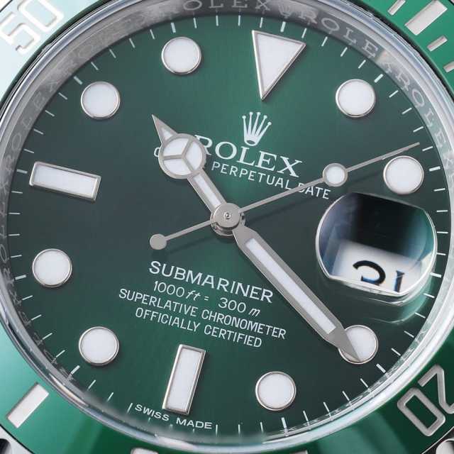 116610LV グリーン ROLEX（ロレックス）サブマリーナ デイト