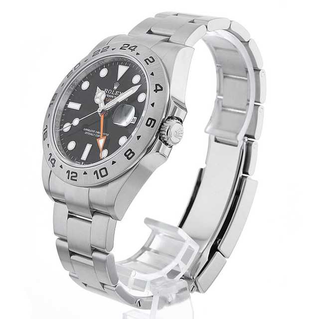226570 ブラック ROLEX（ロレックス）エクスプローラーII 中古