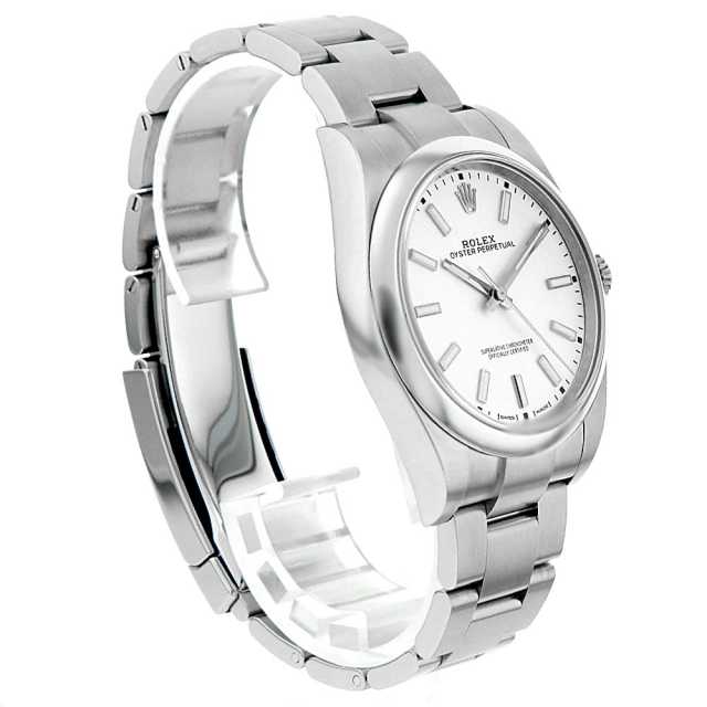 114300 ホワイト ROLEX（ロレックス）オイスターパーペチュアル 39