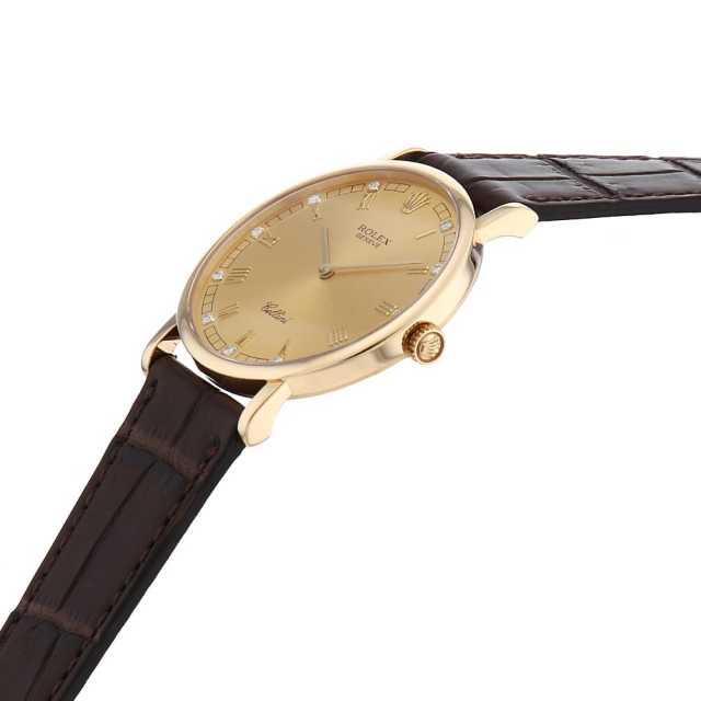 5112/8G シャンパン ROLEX（ロレックス）チェリーニ 11Pダイヤ 中古