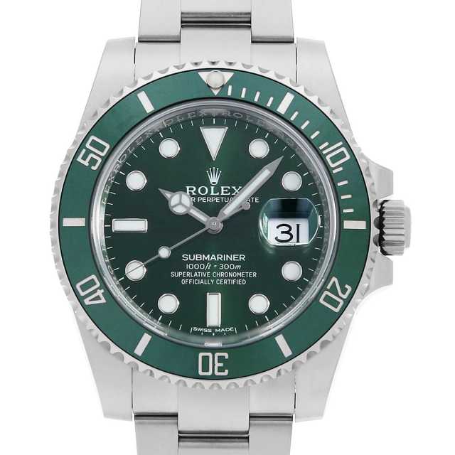 116610LV グリーン ROLEX（ロレックス）サブマリーナ デイト