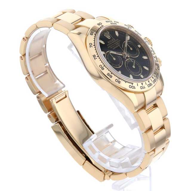 海外販促品 ROLEX コスモグラフ　デイトナ　大型掛け時計　ゴールド/ブラック 海外販促品 新品 ROLEX掛け時計 コスモグラフ デイトナ 海外販促