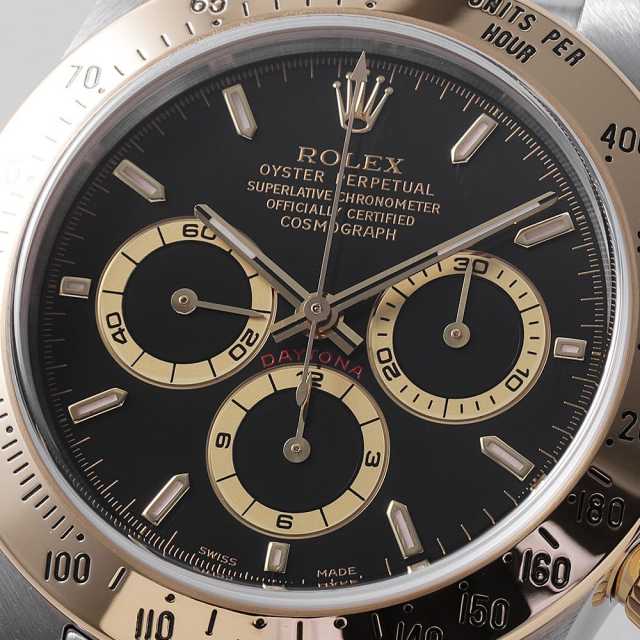 16523 ブラック ROLEX（ロレックス）コスモグラフ デイトナ 中古