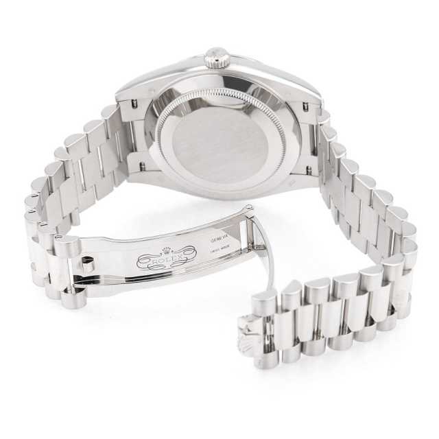 228239A シルバー ROLEX（ロレックス）デイデイト40 10Pバケットダイヤ