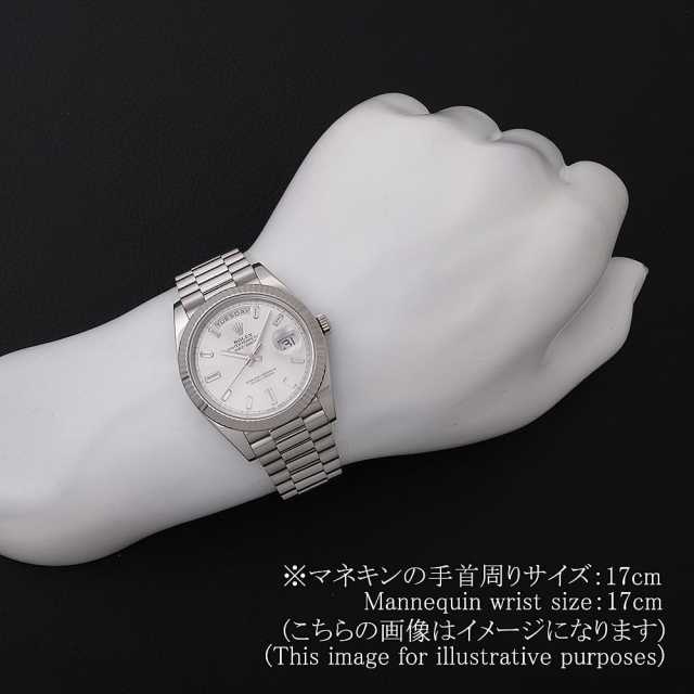 228239A シルバー ROLEX（ロレックス）デイデイト40 10Pバケット