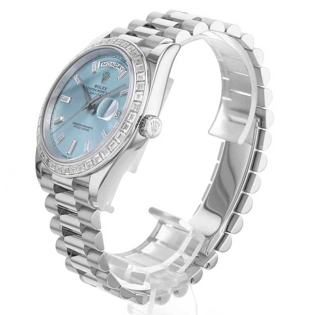 228396TBR アイスブルー ROLEX（ロレックス）デイデイト40 ベゼル