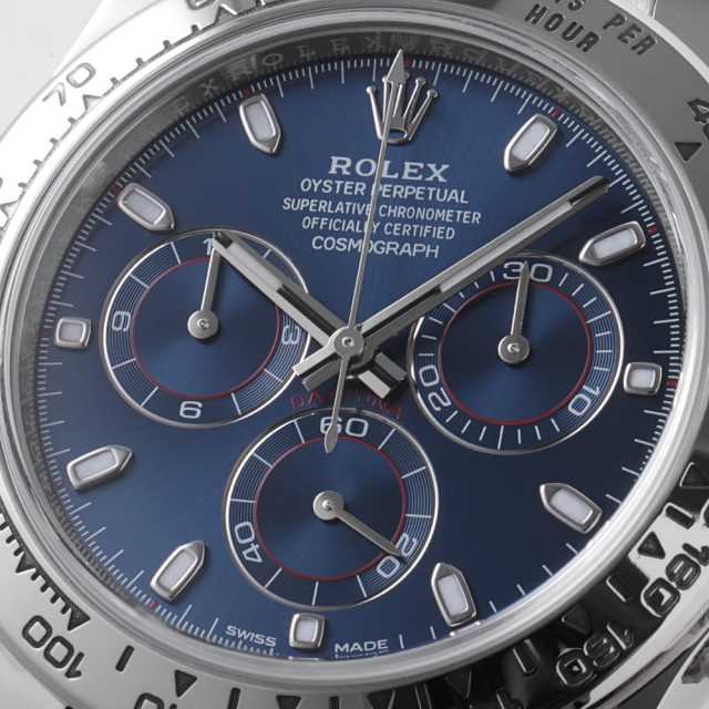 桃源　楕円　絵鉢 ロレックス デイトナ Ref.116509 ブルー 新品｜ロレックス専門店クォーク