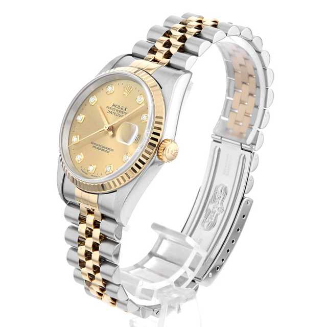 ロレックス デイトジャスト 16233G メンズ 中古