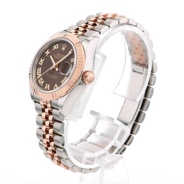 中古 ロレックス ROLEX 279171 ランダムシリアル チョコレートブラウン レディース 腕時計 279171 チョコレートブラウン ROLEX（ロレックス）デイトジャスト 中古