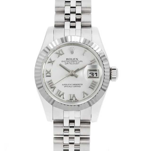 ロレックス デイトジャスト 179174NR レディース 中古