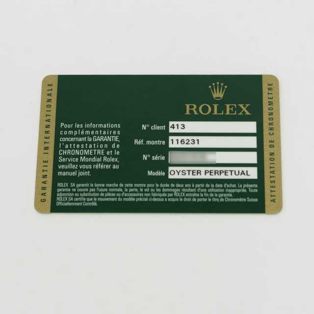 ロレックス デイトジャスト 116231 メンズ 中古