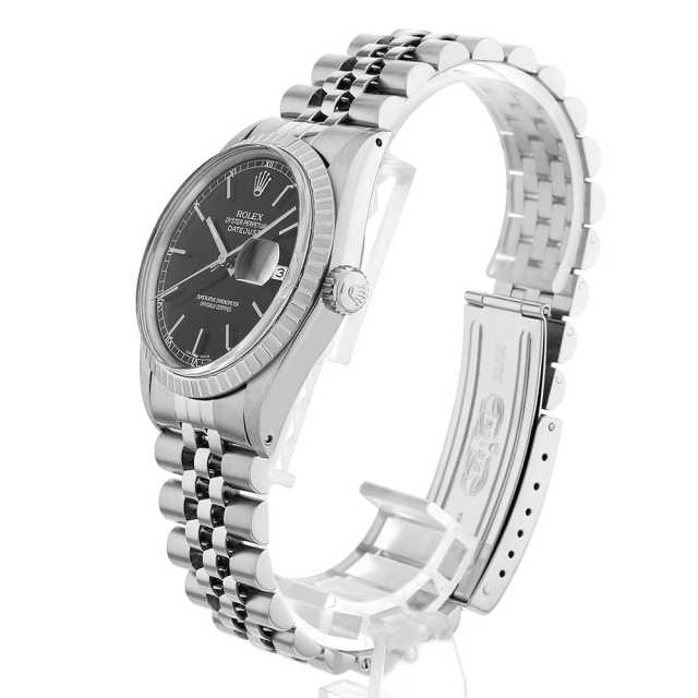 ROLEX ロレックス デイデイト 文字盤 ダイヤインデックス メンズ ロレックス デイデイト 40 18KWG ブラック文字盤・インデックスダイヤ