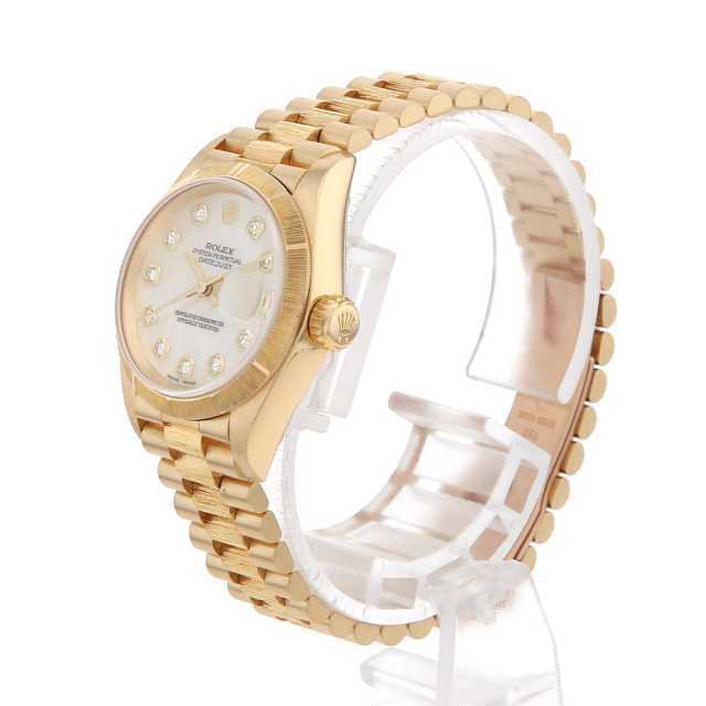 79278NG ホワイトシェル ROLEX（ロレックス）デイトジャスト 10Pダイヤ
