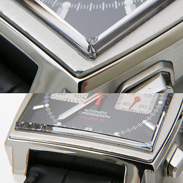 タグホイヤー モナコ　キャリバー12　クロノグラフ CAW2114.FC6177 中古 メンズ