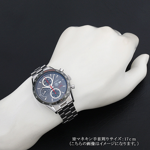 タグホイヤー カレラ タキメーター クロノグラフ ルイスハミルトン限定モデル CV201M.BA0794 中古 メンズ