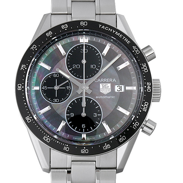 TAG Heuer タグホイヤー カレラ クロノグラフ CV2010 BA0794 デイト 黒  