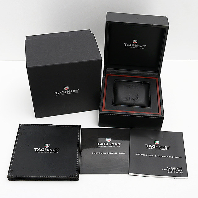 タグホイヤー カレラ クロノグラフ ブラックパール CV201K.BA0794 中古 メンズ