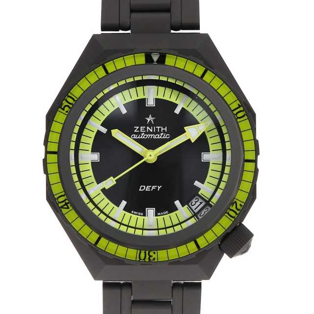 97.A3648.670/21.M3648 ブラック ZENITH（ゼニス）デファイ リバイバル