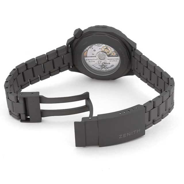 97.A3648.670/21.M3648 ブラック ZENITH（ゼニス）デファイ リバイバル