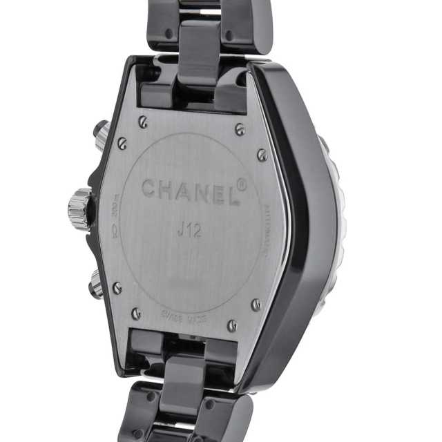 H2419 ブラック CHANEL（シャネル）J12 クロノグラフ 9Pダイヤ