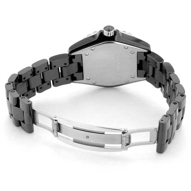 H1626 ブラック CHANEL（シャネル）J12 12Pダイヤ 中古 | 東京・大阪の