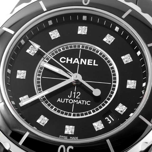 マイコー　CHANEL J12 12Pダイア マイコー様専用 CHANEL J12 12Pダイア