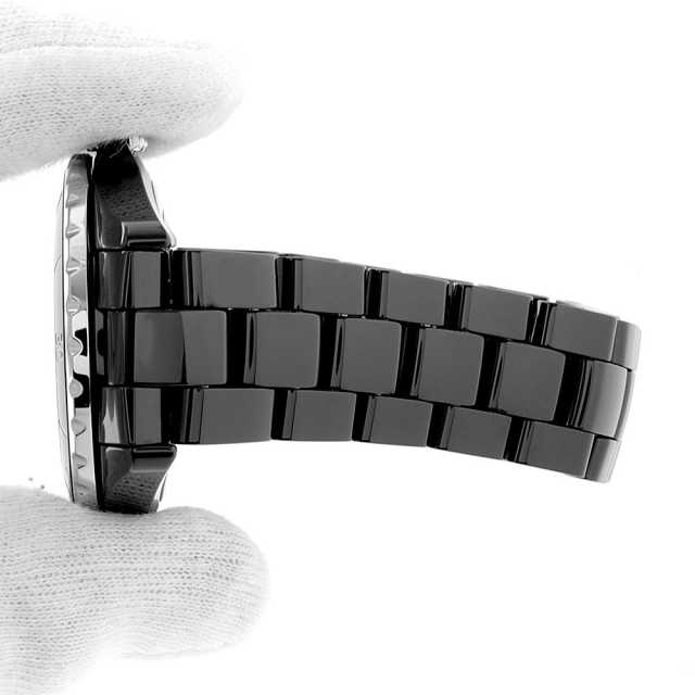 H1626 ブラック CHANEL（シャネル）J12 12Pダイヤ 中古 | 東京・大阪の