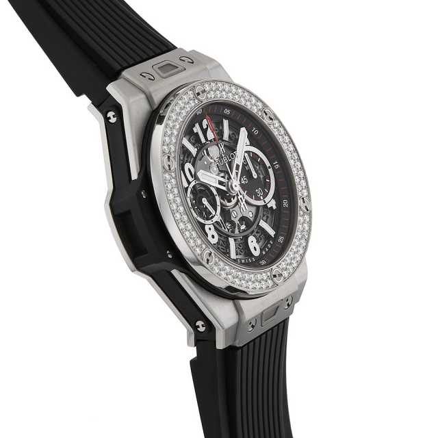 ウブロ　ビッグバンウニコ　ラバーベルト ウブロ HUBLOT ビッグバン ウニコ キングゴールド ベゼルダイヤ