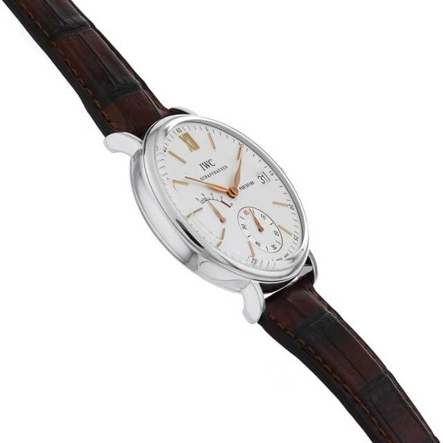IW510103 シルバー IWC ポートフィノ ハンドワインド 8デイズ 中古