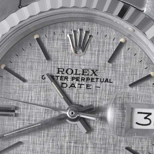 6917 グレー ROLEX（ロレックス）オイスターパーペチュアル デイト