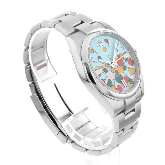 124300 ターコイズブルー ROLEX（ロレックス）オイスター