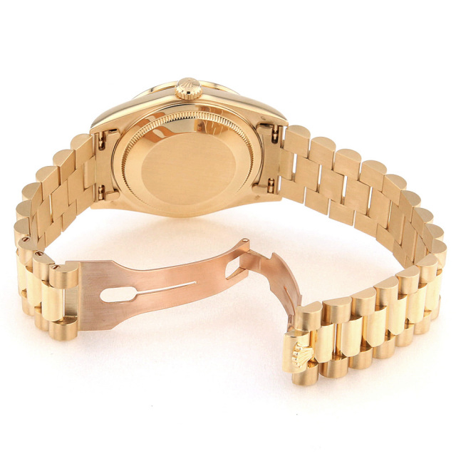 18348A レッド ROLEX（ロレックス）デイデイト ベゼルダイヤ 8P